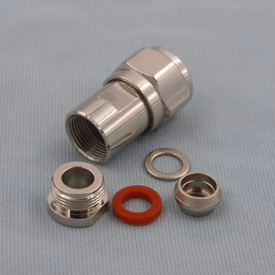 Connettore a morsetto maschio tipo N coassiale RF per cavo LMR300